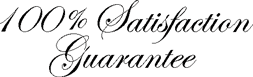 100% Satisfaction Guarantee